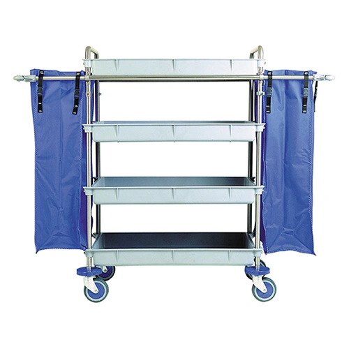 Trolleys for dry linen